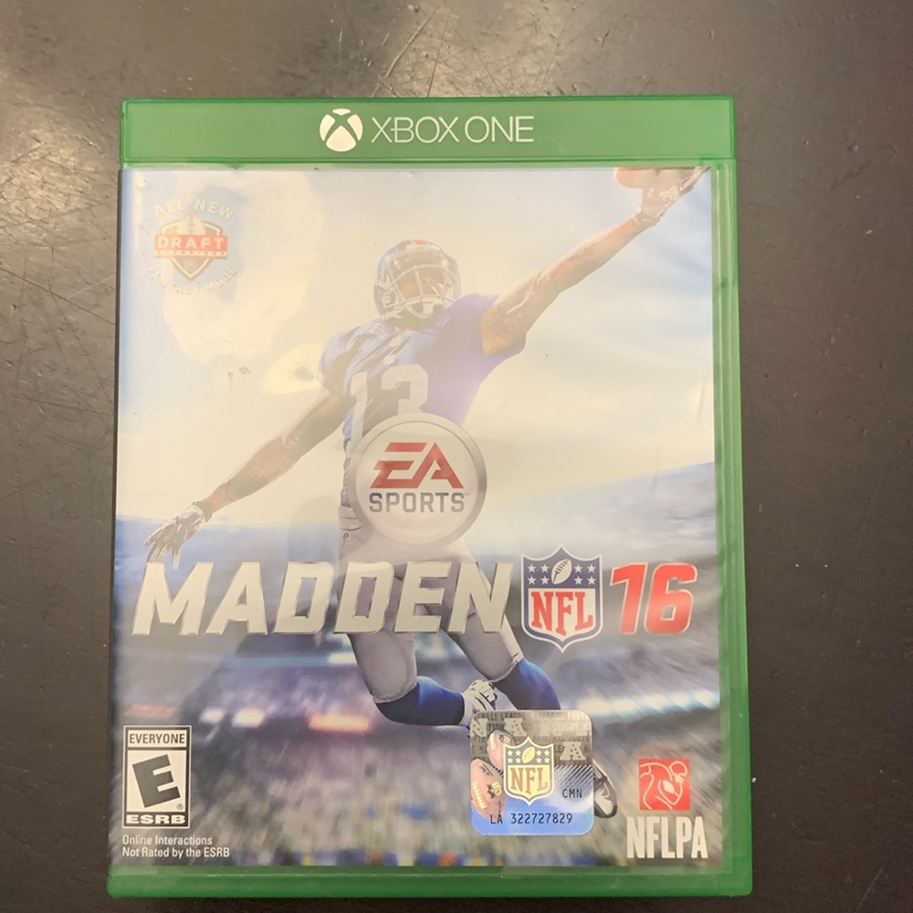 Xbox One Madden 16 & 17